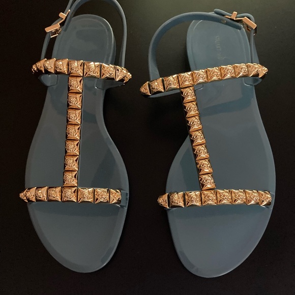 Stuart Weizmann Rubber  Sandals - Picture 9 of 9
